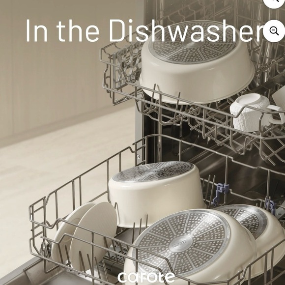 CAROTE 13-Piece Nonstick Cookware Set | Ceramic White - Picture 4 of 12